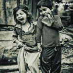 اهنگ من بچه دهات مه ریمیکس با صدای بچه