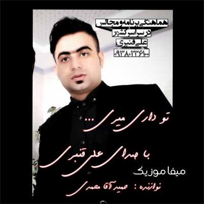 دانلود آهنگ علی قنبری تو داری میری