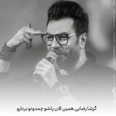 دانلود آهنگ همین الان پاشو چمدونو بردارو گرشا رضایی