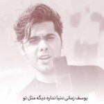 دانلود آهنگ یوسف زمانی دنیا نداره دیگه مثل تو