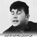دانلود آهنگ علی احمدیانی مرافه کیم حال گریم