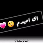 دانلود آهنگ ای امیدم کبوتر سفیدم