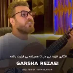 دانلود آهنگ  انگاری قراره این دل تا همیشه بی قرارت باشه