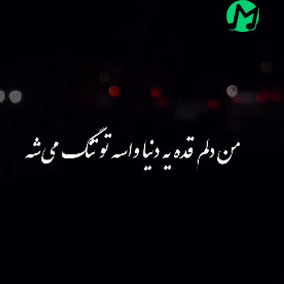 دانلود کامل آهنگ من دلم قد یه دنیا واسه تو تنگ میشه + کلیپ اینستاگرام