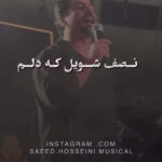 دانلود آهنگ نصف شویل که دلم بونت داره چکنم »» سعید حسینی ((لری غمگین عاشقانه)) کلیپ استوری