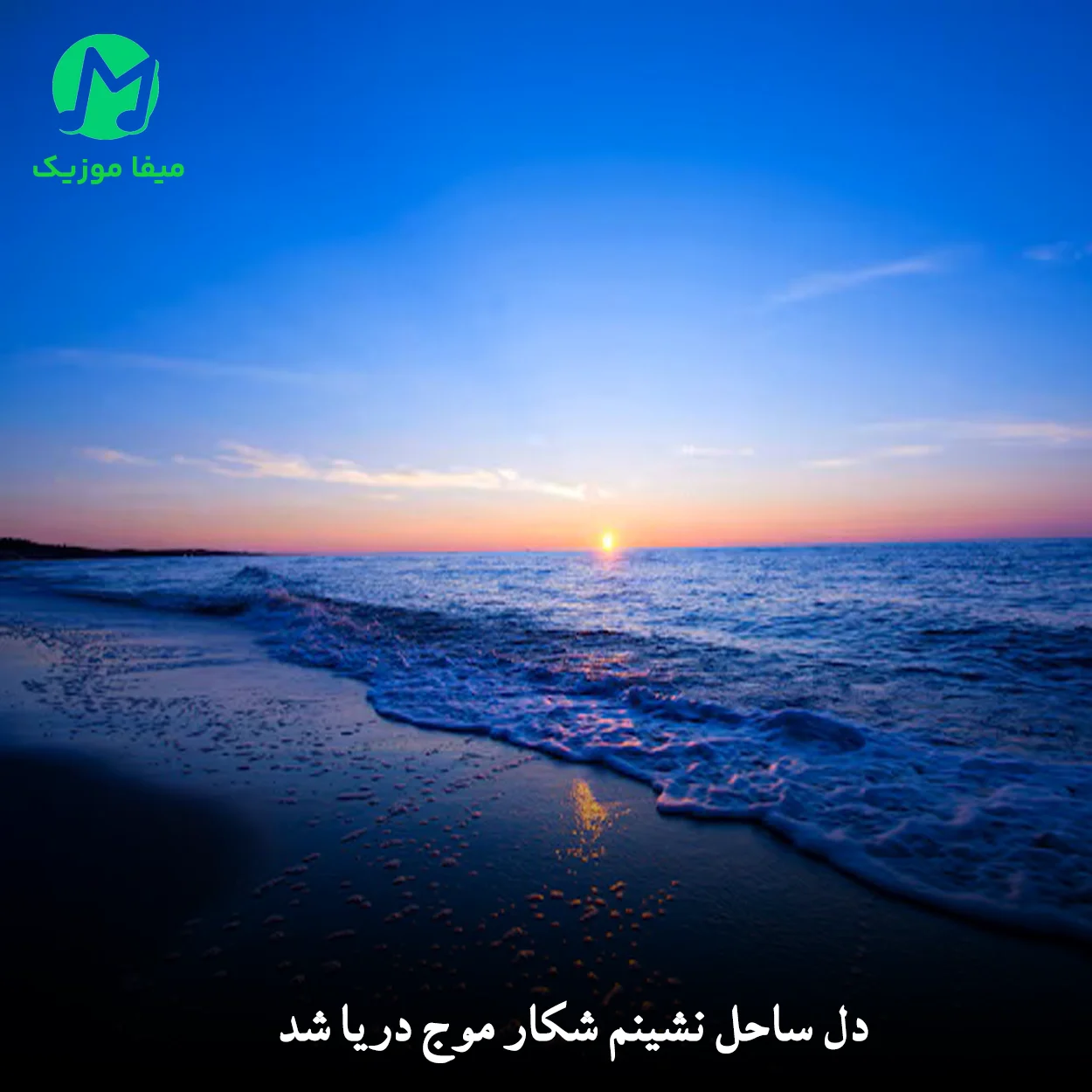 دانلود آهنگ دل ساحل نشینم شکار موج دریا شد + ورژن هوش مصنوعی